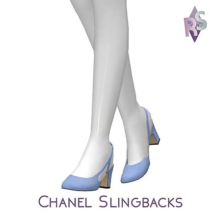 sims4 renorasims x slyd shoes chanel the slingback mesh|The Chanel Slingback DOWNLOAD .